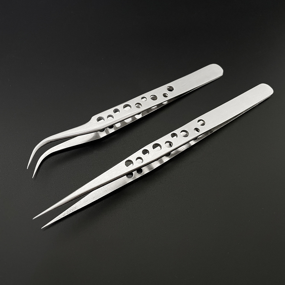 Feeding Tong Stainless - 스테인레스 다기능 스틸 엘보 핀셋 수족관