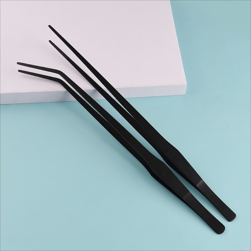 Feeding Tong Stainless - 스테인레스 다기능 강철 팔꿈치 족집게 수족관