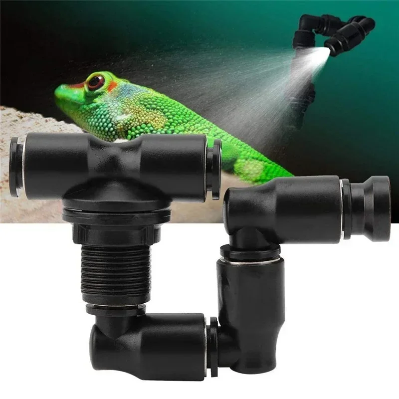 파충류 360도 회전 안개 안개 스프링클러 조정 가능한 - Misting Nozzle Reptile 리뷰 및 가격