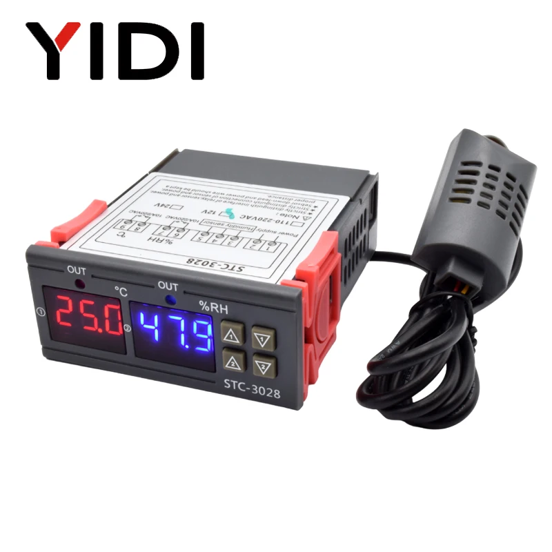 STC-3028 LED 디지털 온도 조절기 온도 습도  - Digital Hygrometer Probe 리뷰 및 가격