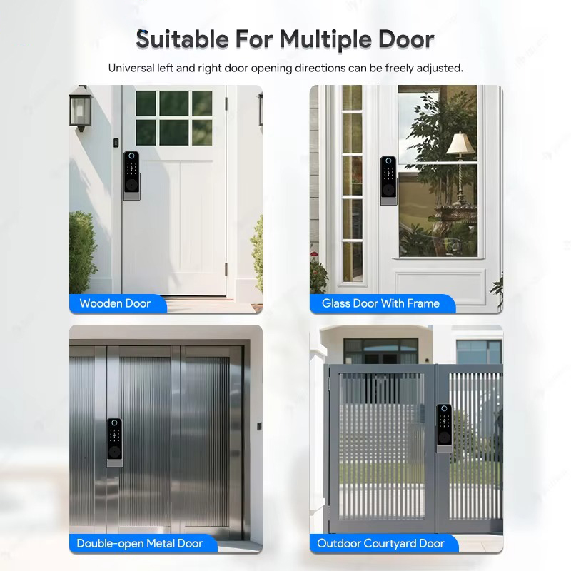 방수 지문 잠금 장치 투야 와이파이 원격 제어 블루투스 - Glass Door Hinge 리뷰 및 가격