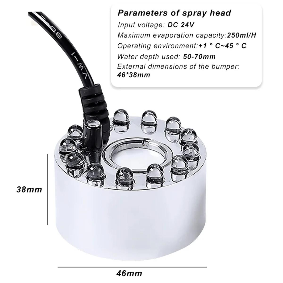 미니 LED 미스트 메이커 포거 연못 미스터 실내 수족 - Terrarium Fogger Ultrasonic 리뷰 및 가격